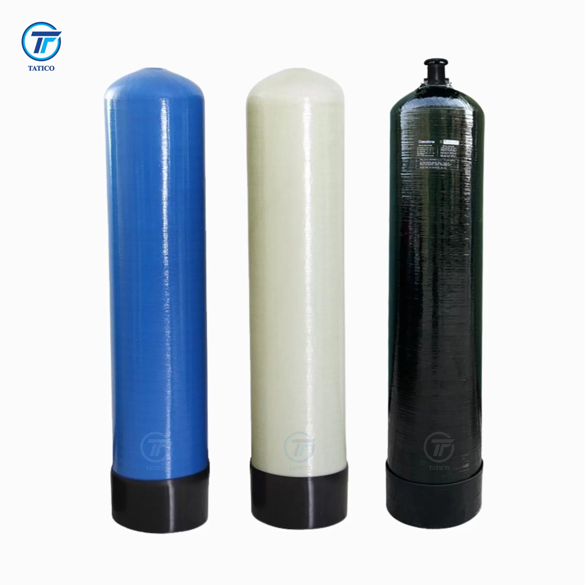 Cột lọc nước composit Tatico màu nguyên bản / xanh / đen